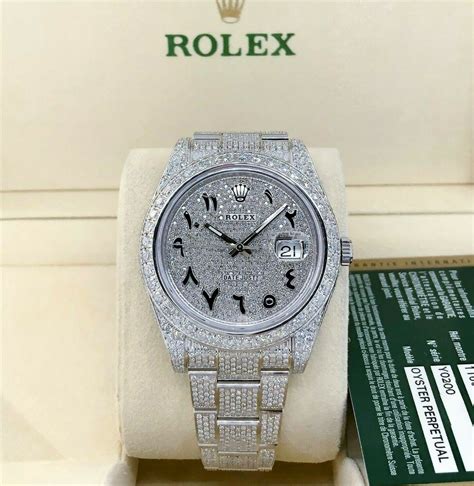 rolex 41mm bust down|rolex iced out.